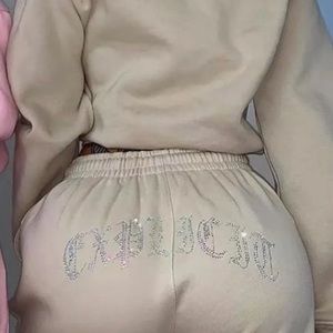 Nude track suit brand new